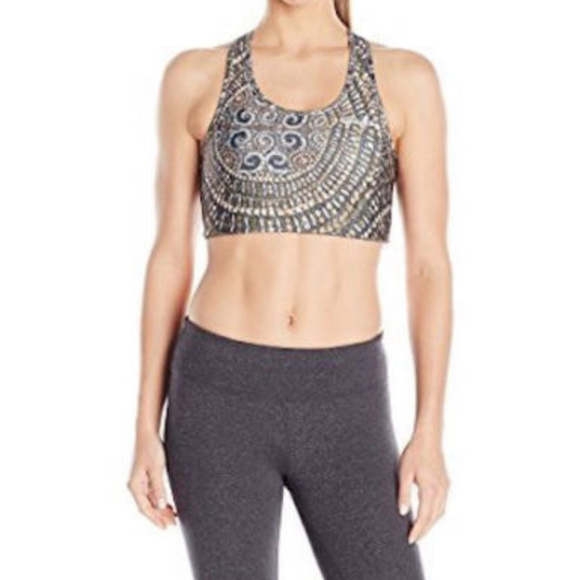 Desigual Other - Desigual Boho Yoga Padded Sports Bra